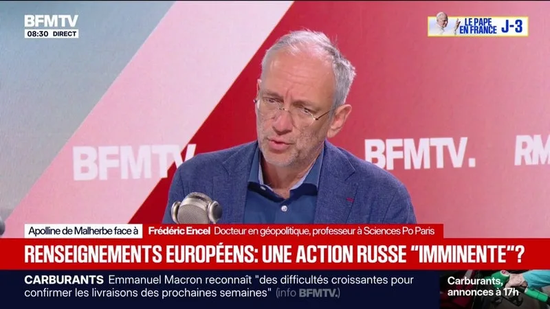 « SI NOUS NE MONTRONS PAS À MONSIEUR POUTINE QUE NOUS SOMMES À LA FOIS DÉTERMINÉS ET PUISSANTS SUR LE PLAN POLITICO-MILITAIRE, IL CONTINUERA SES PROVOCATIONS », PRÉVIENT FRÉDÉRIC ENCEL, DOCTEUR EN GÉOPOLITIQUE