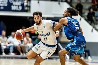 BASKET-BALL – N1M. LE CEP LORIENT FAIT LA DIFFÉRENCE EN TOUTE FIN DE MATCH FACE À BORDEAUX ET S’IMPOSE