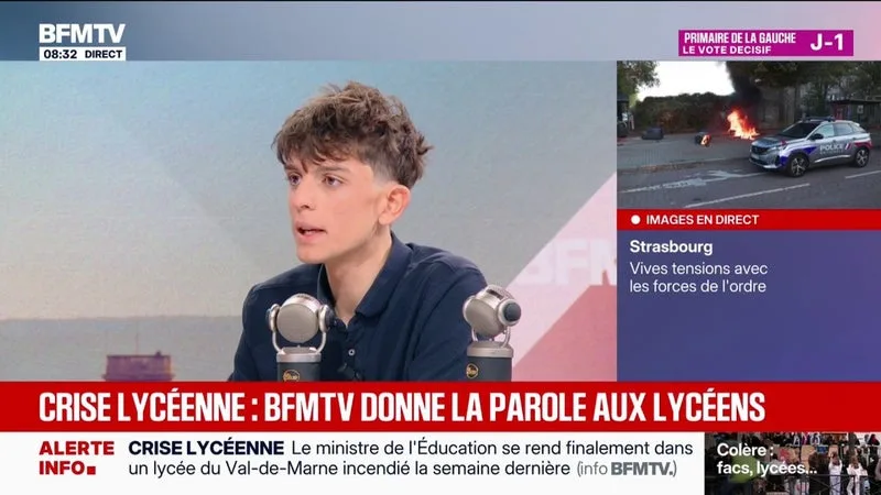 « MON ORGANISATION EST APARTISANE » MAIS « NOUS NE SOMMES PAS APOLITIQUES », DÉCLARE LOUIS LETOUBLON, VICE-PRÉSIDENT DE L’ORGANISATION LES LYCÉENS !