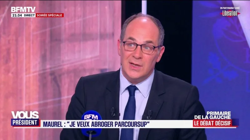 PRIMAIRE SOCIALE-DÉMOCRATE: EMMANUEL MAUREL « VEUT ABROGER PARCOURSUP »