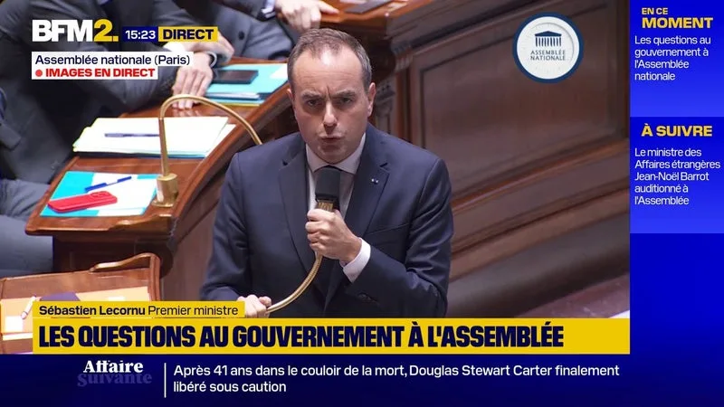 SÉBASTIEN LECORNU ACCUSE LFI D’AVOIR LE « PROJET POLITIQUE DE BORDELISER LE PAYS » AVANT LA PRÉSIDENTIELLE