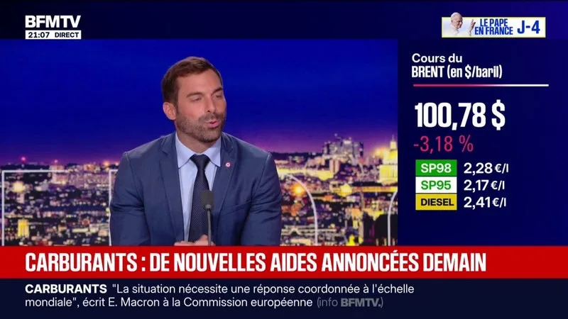 PRIX DES CARBURANTS: « EMMANUEL MACRON VEUT PARALYSER LA FRANCE », ESTIME JULIEN ODOUL, DÉPUTÉ RN DE L’YONNE
