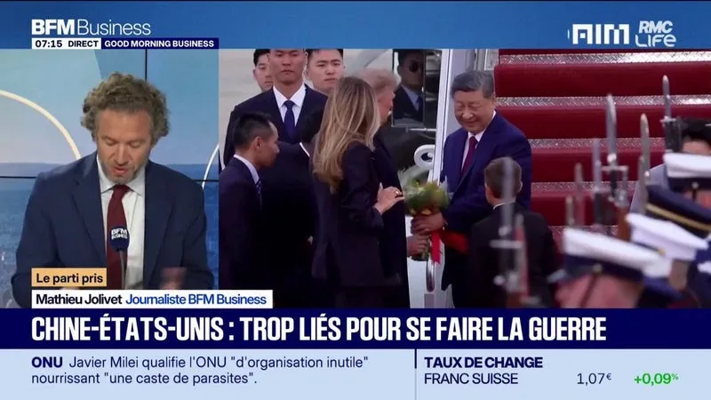 CHINE-ÉTATS-UNIS : TROP LIÉS POUR SE FAIRE LA GUERRE