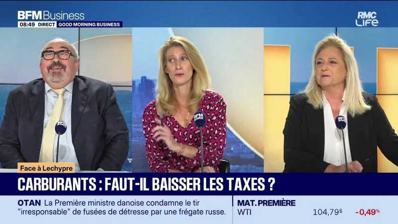 EMMANUEL LECHYPRE FACE À HEDWIGE CHEVRILLON : CARBURANTS, UNE NOUVELLE TAXE EUROPÉENNE ? – 16/09