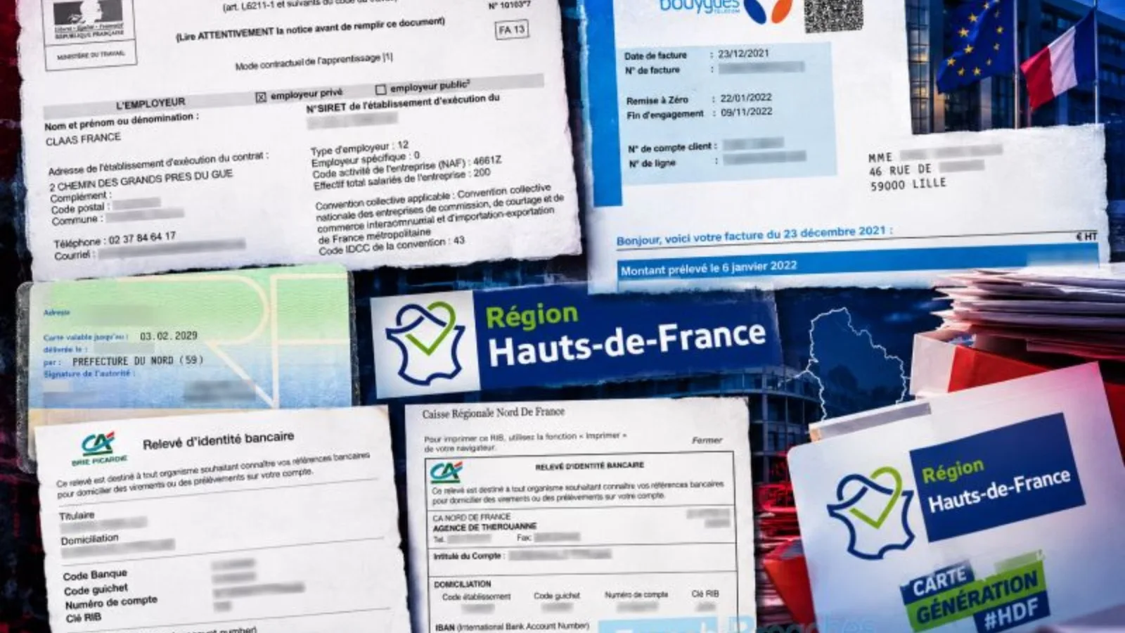 UNE CYBERATTAQUE FRAPPE LES HAUTS-DE-FRANCE ET EXPOSE POTENTIELLEMENT DES RIB