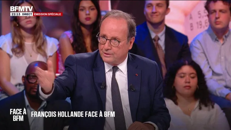 FRANÇOIS HOLLANDE, CANDIDAT? « MON RÔLE, C’EST DE MONTRER LES SOLUTIONS À APPORTER », AFFIRME L’ANCIEN PRÉSIDENT DE LA RÉPUBLIQUE