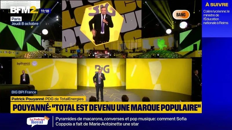 PATRICK POUYANNÉ, PDG DE TOTALENERGIES: « NOUS SOMMES DEVENUS UNE MARQUE POPULAIRE »