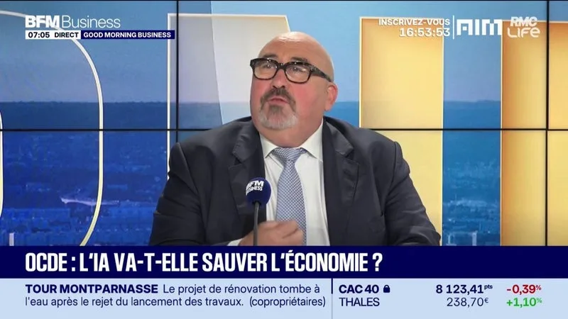OCDE : L’IA VA-T-ELLE SAUVER L’ÉCONOMIE ?