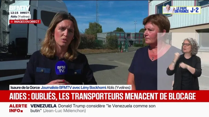 « NOUS SOMMES ASSEZ INQUIETS »: PASCALE ANCEL, CO-DIRIGEANTE DE « TRANSPORTS MARCHAND », RÉAGIT À LA FIN DES AIDES SUR LA HAUSSE DES CARBURANTS POUR LES TRANSPORTEURS ROUTIERS