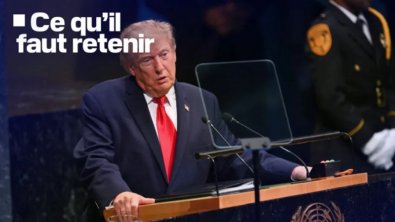 APPEL À « ISOLER L’IRAN », ACCORD ENTRE L’UKRAINE ET LA RUSSIE, « SUPER INTELLIGENCE »… CE QU’IL FAUT RETENIR DU DISCOURS DE DONALD TRUMP DEVANT L’ASSEMBLÉE GÉNÉRALE DES NATIONS UNIES À NEW YORK