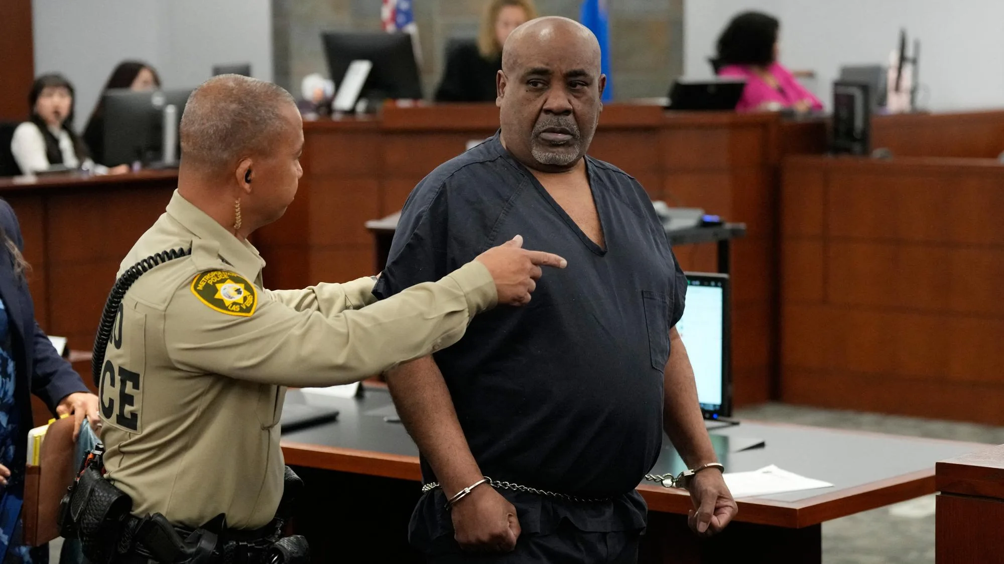 DUANE DAVIS, LE COMMANDITAIRE DU MEURTRE DE TUPAC SHAKUR, CONDAMNÉ À 40 ANS DE PRISON AU MINIMUM