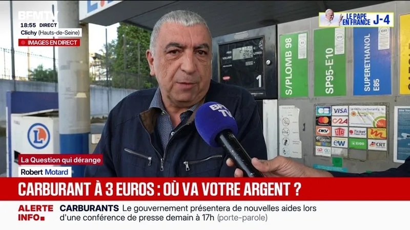 CRISE DES CARBURANTS: CE MOTARD « N’ATTEND PAS GRAND-CHOSE » DU GOUVERNEMENT