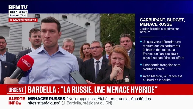 BUDGET 2027: « NOUS ALLONS PROPOSER UN CONTRE-BUDGET », ANNONCE JORDAN BARDELLA, PRÉSIDENT DU RN