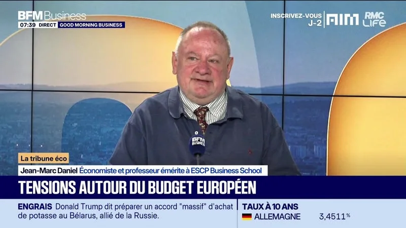 LA TRIBUNE ÉCO : TENSIONS AUTOUR DU BUDGET EUROPÉEN – 22/09