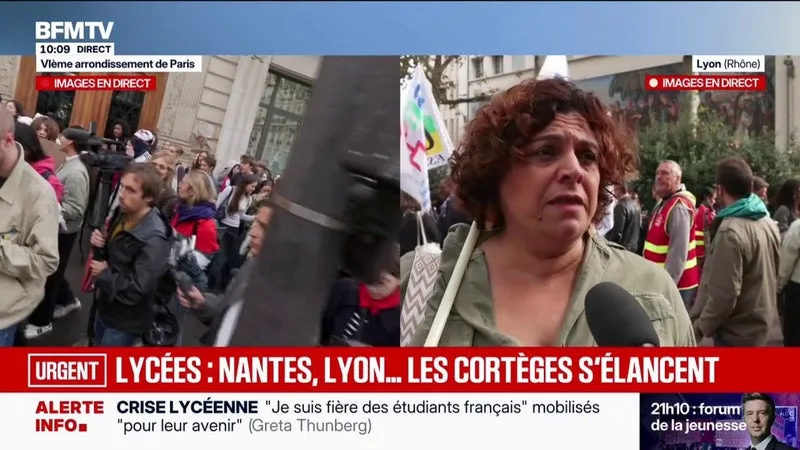 MOUVEMENT LYCÉEN: « ON DEMANDE LA « DÉBLANQUÉRISATION » DU LYCÉE, C’EST-À-DIRE LA FIN DE PARCOUSUP ET DU TRI SOCIAL », LANCE RINDALA YOUNÈS, SECRÉTAIRE ACADÉMIQUE DU SNES-FSU LYON