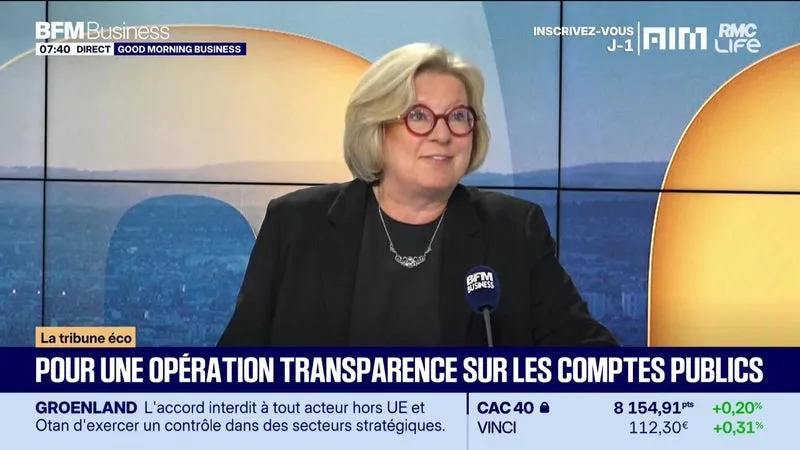 LA TRIBUNE ÉCO : POUR UNE OPÉRATION TRANSPARENCE SUR LES COMPTES PUBLICS – 23/09