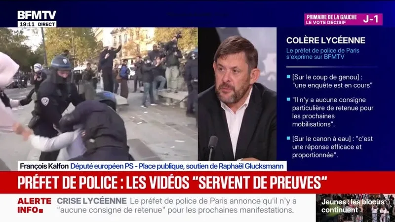 « LES CHOIX DE LA FRANCE EN MATIÈRE DE MAINTIEN DE L’ORDRE SONT SINGULIERS EN EUROPE ET ILS SONT INEFFICACES », ANALYSE FRANÇOIS KALFON, DÉPUTÉ EUROPÉEN PS-PLACE PUBLIQUE