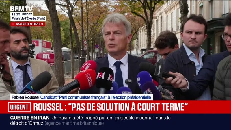 « LE GOUVERNEMENT A LES MOYENS D’AGIR » SUR LA CRISE ÉNERGÉTIQUE ESTIME FABIEN ROUSSEL, CANDIDAT PCF À L’ÉLECTION PRÉSIDENTIELLE