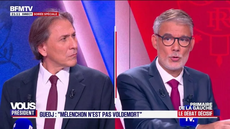 PRIMAIRE SOCIALE-DÉMOCRATE: « JÉRÔME GUEDJ A CETTE VOLONTÉ DE ME COLLER À JEAN-LUC MÉLENCHON », LANCE OLIVIER FAURE
