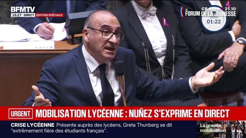 MOBILISATION LYCÉENNE: « L’ORDRE, C’EST D’INTERPELLER LES CASSEURS », LAURENT NUÑEZ DÉFEND LES INTERPELLATIONS DES LYCÉENS