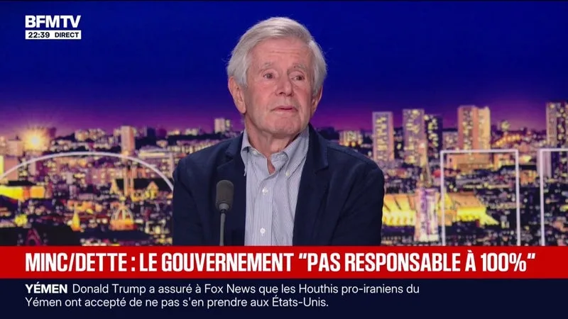 BUDGET, DETTE: « ON EST AUJOURD’HUI AU BORD DU GRAVE DÉRAPAGE », ANALYSE ALAIN MINC, ESSAYISTE ET AUTEUR