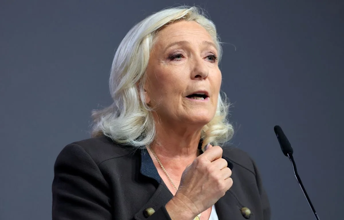 GUERRE EN UKRAINE : MARINE LE PEN MARTÈLE QUE LA FRANCE NE PEUT PLUS AIDER AUTANT KIEV