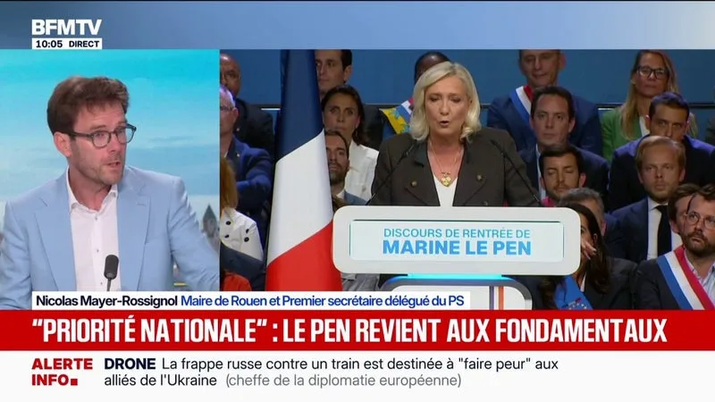 LOGEMENT SOCIAL: NICOLAS MAYER-ROSSIGNOL (PS) FUSTIGE LA « PRIORITÉ NATIONALE » DU RN QUI « NE RÉSOUT STRICTEMENT RIEN »