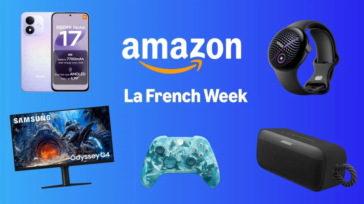 FRENCH WEEK AMAZON : LE DERNIER JOUR POUR PROFITER DES MEILLEURES OFFRES TECH AVANT LES VENTES FLASH