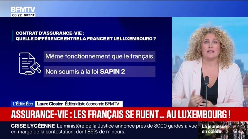 L’ÉDITO ÉCONOMIE – « C’EST UN PLACEMENT POUR LES GENS QUI ONT LA TROUILLE »: POURQUOI LES FRANÇAIS SE RUENT SUR LES ASSURANCES-VIE AU LUXEMBOURG?