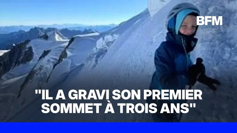 LELIO, 9 ANS, A GRAVI LE SOMMET DU MONT-BLANC AVEC SON PÈRE, LES INTERNAUTES DIVISÉS