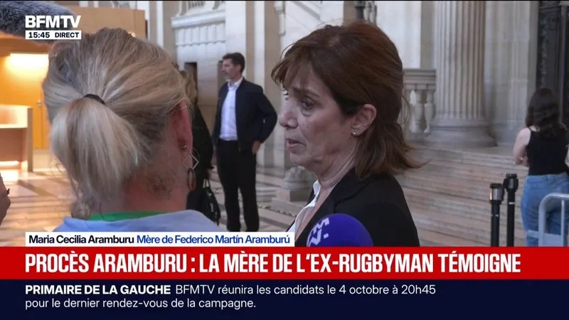 PROCÈS DE L’ASSASSINAT DE FEDERICO MARTIN ARAMBURU: LA MÈRE DE L’EX-RUGBYMAN PARLE « D’IMPUNITÉ »