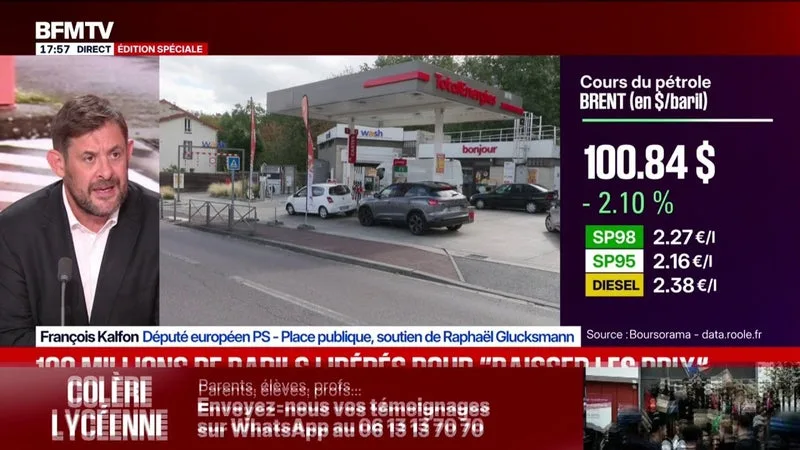 « NOUS SOMMES AU BORD DU PRÉCIPICE », ESTIME FRANÇOIS KALFON, DÉPUTÉ EUROPÉEN PS-PLACE PUBLIQUE, QUI ÉVOQUE LA SITUATION ÉCONOMIQUE DE LA FRANCE ET LE CONTEXTE INTERNATIONAL
