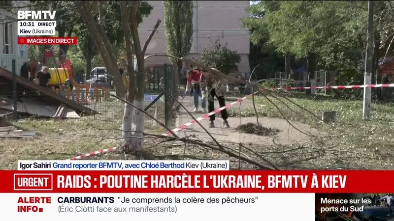 « C’EST UN CAUCHEMAR »: UNE ATTAQUE DE MISSILES ET DE DRONES RUSSES SUR KIEV FAIT AU MOINS 18 BLESSÉS
