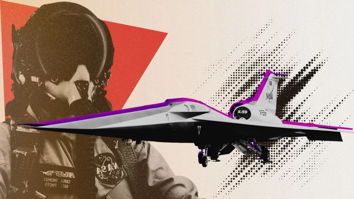 LE JET SUPERSONIQUE SILENCIEUX X-59 N’AVAIT JAMAIS VOLÉ AUSSI VITE NI AUSSI SOUVENT