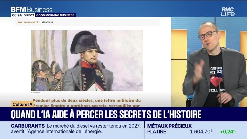 CULTURE IA : QUAND L’IA AIDE À PERCER LES SECRETS DE L’HISTOIRE, PAR ANHTONY MOREL – 15/10