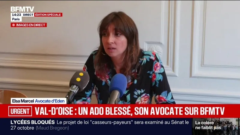 EDEN, 14 ANS, « GRIÈVEMENT BLESSÉ » AU VISAGE DANS LE VAL-D’OISE: SON AVOCATE PARLE DE FAITS « D’UNE GRAVITÉ EXTRÊME »