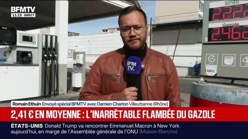 « TOUT DEVIENT HORRIBLEMENT CHER »: FACE À LA FLAMBÉE DES CARBURANTS, LES FRANÇAIS PEINENT À FINIR LES FINS DE MOIS
