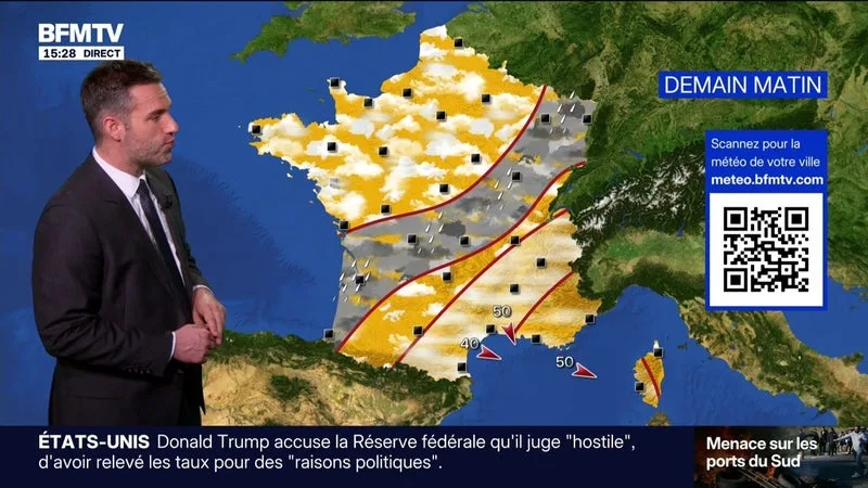 LA MÉTÉO POUR CE VENDREDI 18 SEPTEMBRE 2026