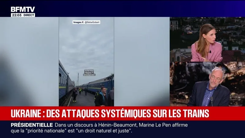 UKRAINE : DES ATTAQUES SYSTÉMIQUES SUR LES TRAINS – 13/09