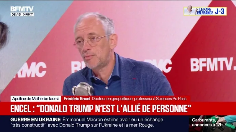 DONALD TRUMP « N’EST ALLIÉ DE PERSONNE », RAPPELLE FRÉDÉRIC ENCEL, DOCTEUR EN GÉOPOLITIQUE