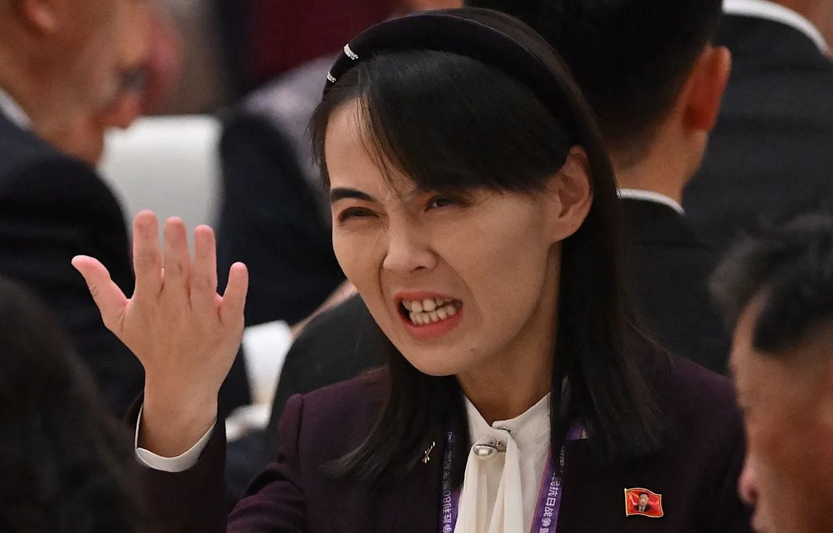 CORÉE DU NORD : FACE AUX ETATS-UNIS, LA SŒUR DE KIM JONG-UN MENACE D’UNE RIPOSTE « PLUS OFFENSIVE »