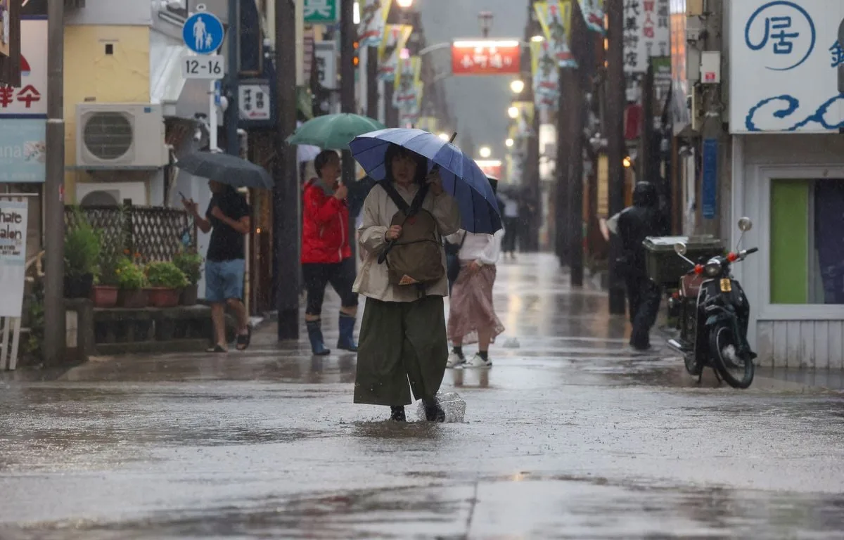 AU JAPON, LE TYPHON DUJUAN FAIT AU MOINS QUATRE MORTS PRÈS DE TOKYO