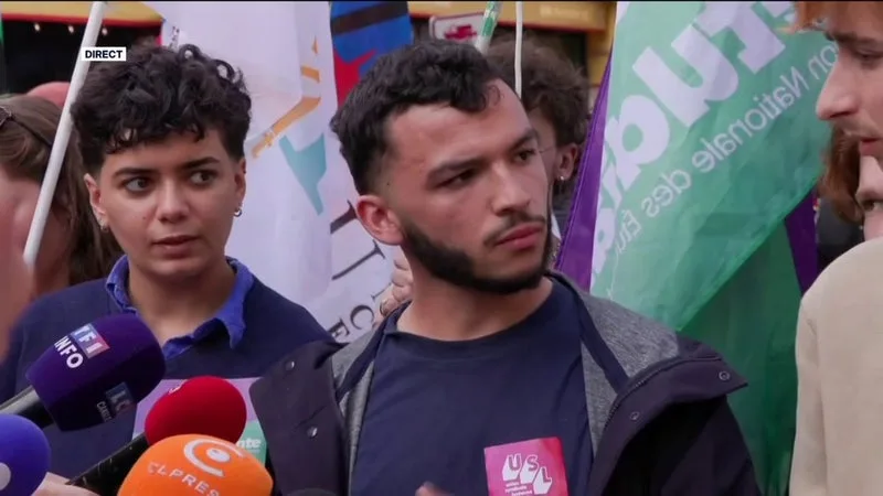 « LA MOBILISATION DOIT CONTINUER TANT QU’UNE SOLUTION N’EST PAS TROUVÉE », ESTIME RYAD RANI, PRÉSIDENT DE L’UNION SYNDICALE LYCÉENNE