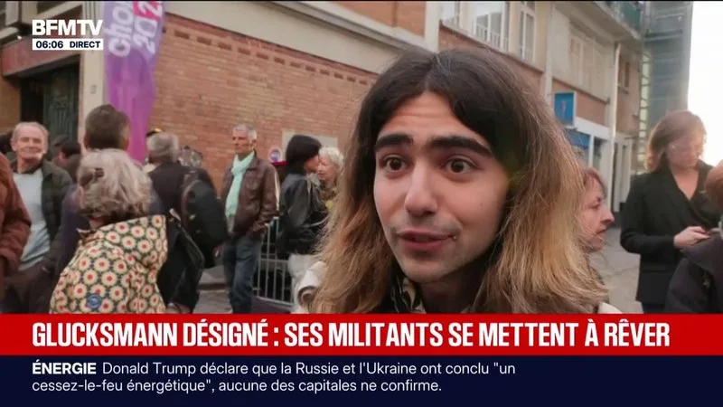 VICTOIRE DE RAPHAËL GLUCKSMANN À LA PRIMAIRE SOCIALE-DÉMOCRATE: SES MILITANTS SE METTENT À RÊVER