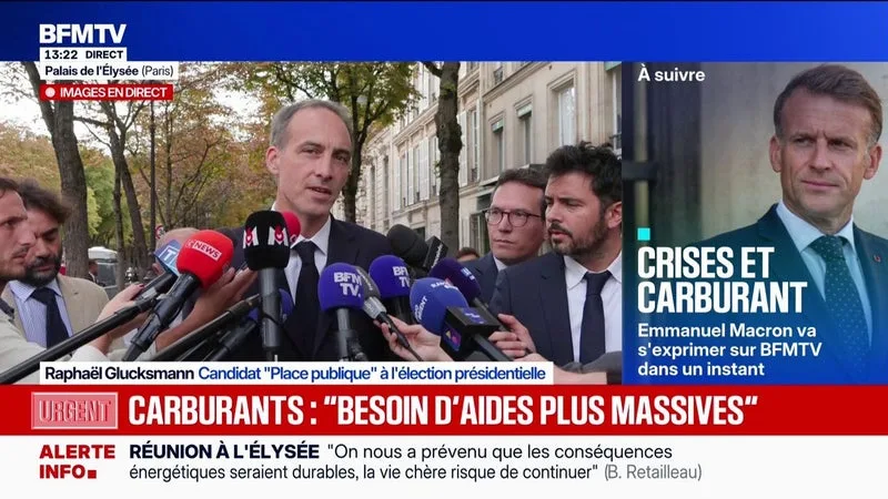 PRÉSIDENTIELLE: « CETTE CAMPAGNE N’AURA PAS LIEU SANS INGÉRENCES MASSIVES DE LA RUSSIE », ALERTE RAPHAËL GLUCKSMANN (PLACE PUBLIQUE)