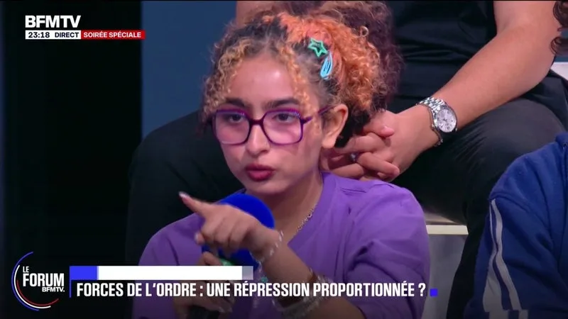 FORUM BFMTV – « J’AI ÉTÉ VICTIME DE VIOLENCES POLICIÈRES »: LE TÉMOIGNAGE DE FATENE, ÉLÈVE DE PREMIÈRE AU LYCÉE PAUL-ÉLUARD