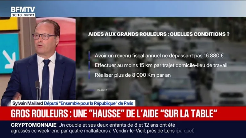 CARBURANT: « IL FAUT QUE LES GENS AIENT LES MOYENS, À LA FIN DU MOIS, DE PAYER », SOULIGNE SYLVAIN MAILLARD, DÉPUTÉ EPR