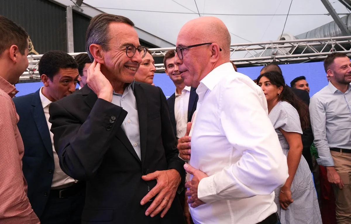 PRÉSIDENTIELLE 2027 : ROYAL ÉTRILLE GLUCKSMANN, LA PEAU DE BANANE DE CIOTTI À RETAILLEAU