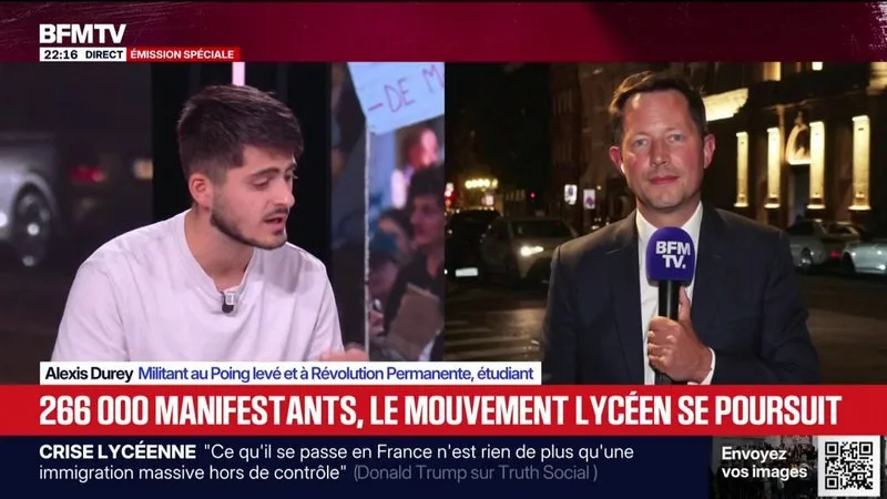 « NON »: FRANÇOIS-XAVIER BELLAMY, VICE-PRÉSIDENT DES RÉPUBLICAINS, ASSURE QU’IL N’AURAIT PAS MANIFESTÉ S’IL AVAIT ÉTÉ JEUNE AUJOURD’HUI