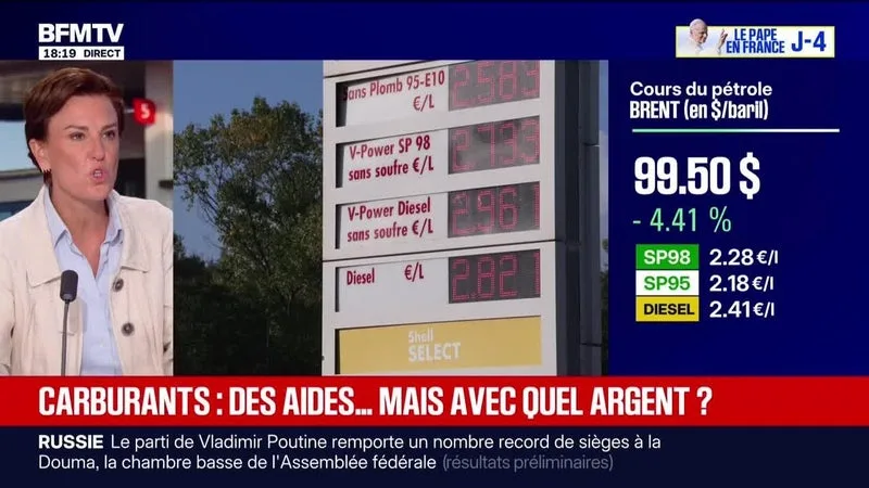 MARSCHALL TRUCHOT : CARBURANTS, DES AIDES… MAIS AVEC QUEL ARGENT – 21/09